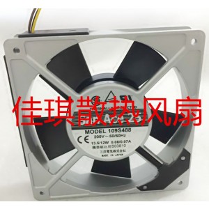 Sanyo 109S488 200V 13.5/12W Cooling Fan